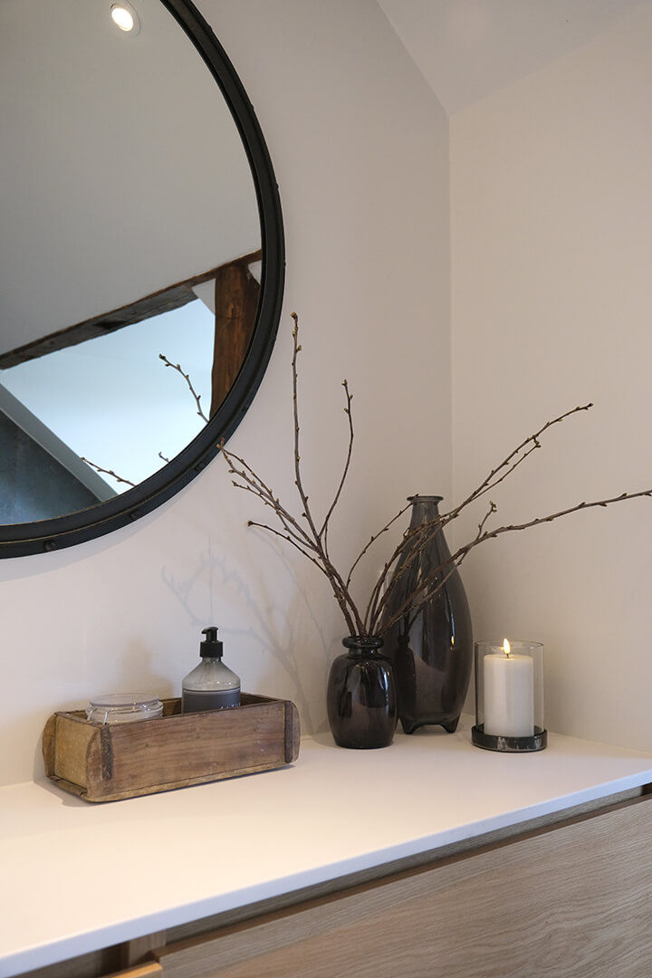 Trademark Living Shape glasvase S - grå