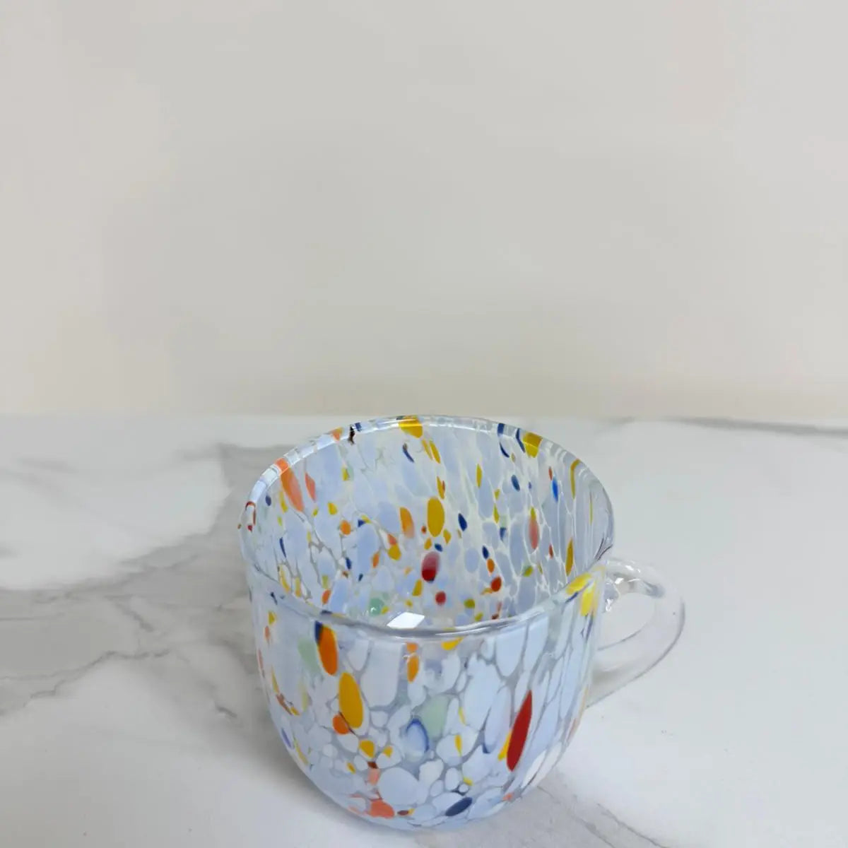 Cappuccino-kop Pervinca i muranoglas 250 ml