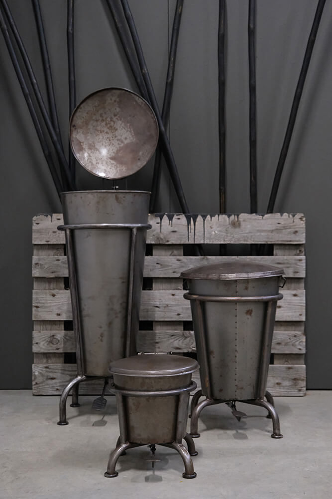 Trademark Living Klapp pedalspand jern - L