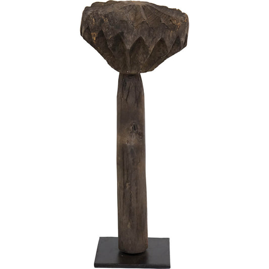 Trademark Living Skulptur af gammel smørkværn