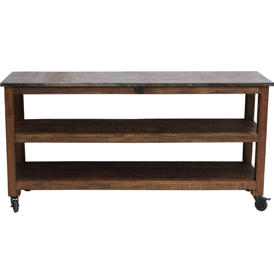 Trademark Living Chhagna konsolbord med metaltop