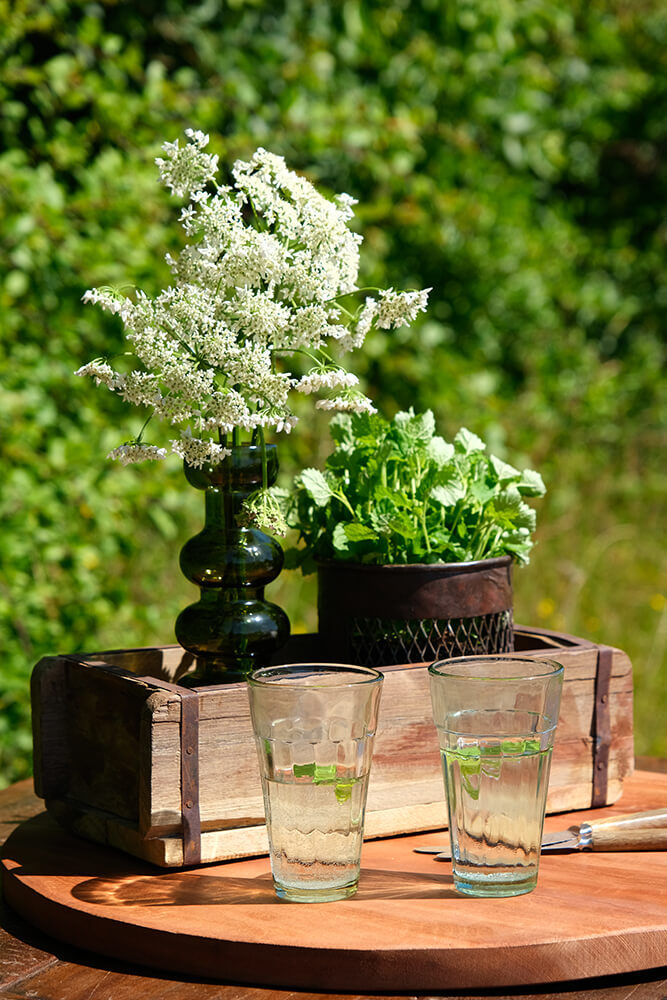 Trademark Living Liu vase - olivengrøn