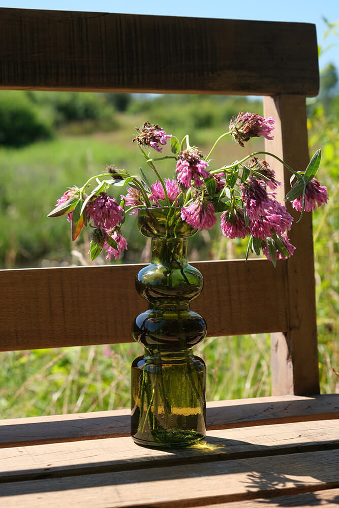 Trademark Living Liu vase - olivengrøn