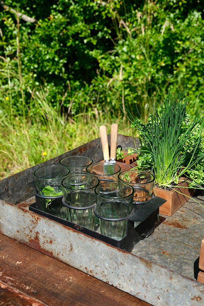 Trademark Living Indore stor jernbakke