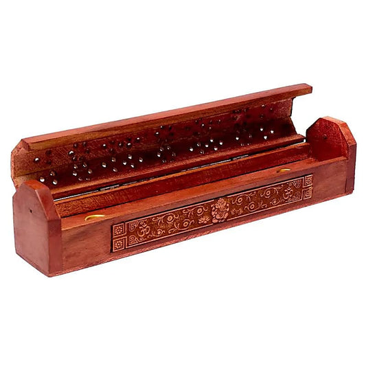 INCENSE STICKS BURNER WOOD GANESH