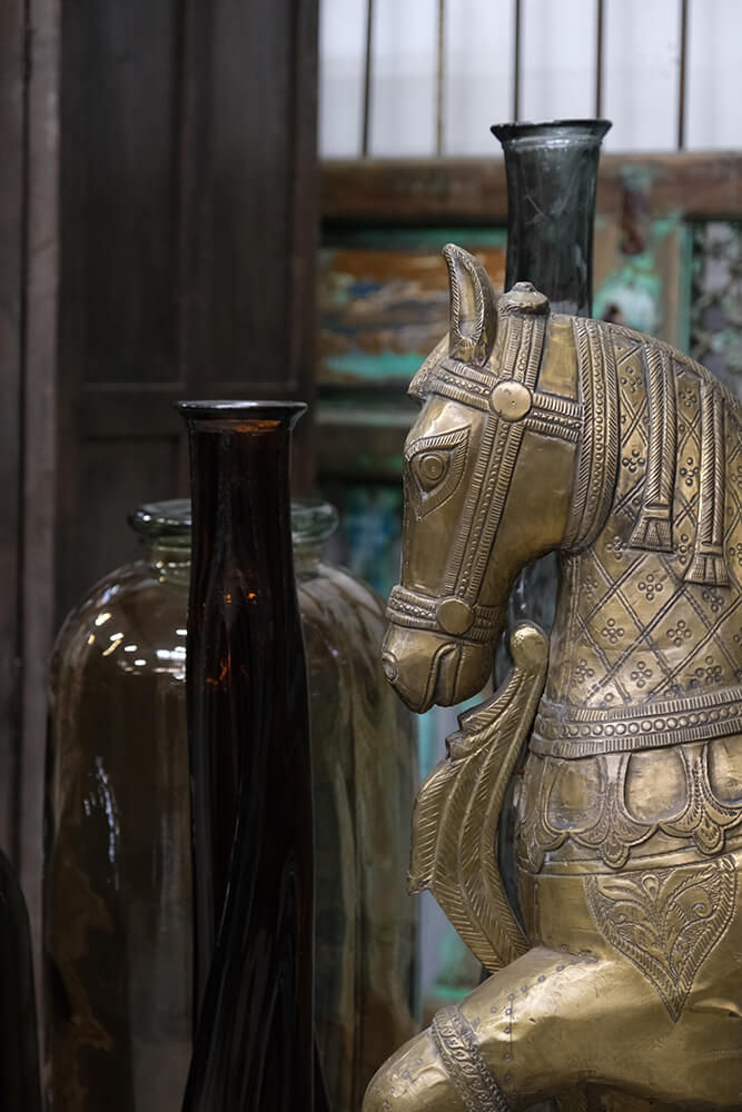 Trademark Living Indisk træhest