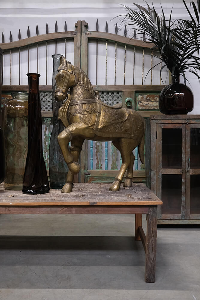 Trademark Living Indisk træhest