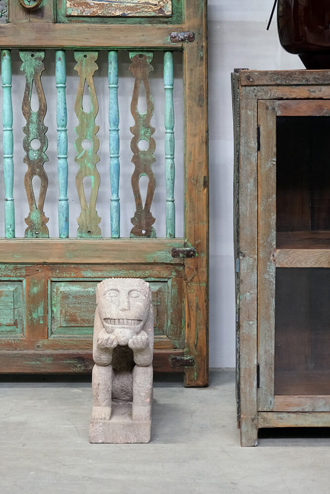 Trademark Living Abefigur i sten