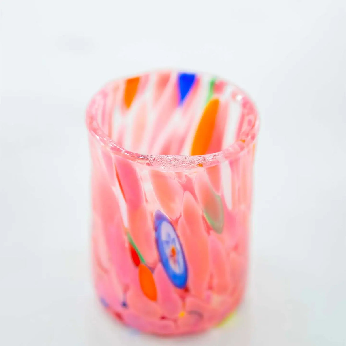 Cicchetto B1 Rosa i mundblæst Murano-glas 50 ml - Æske med 6 stk.