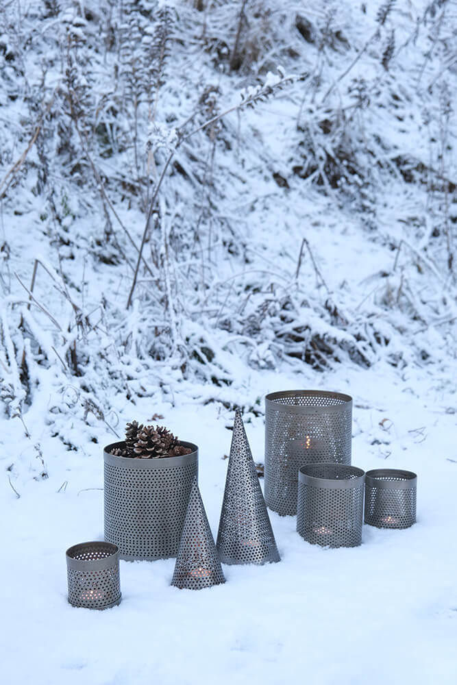 Trademark Living Juletræ perforeret jern - S