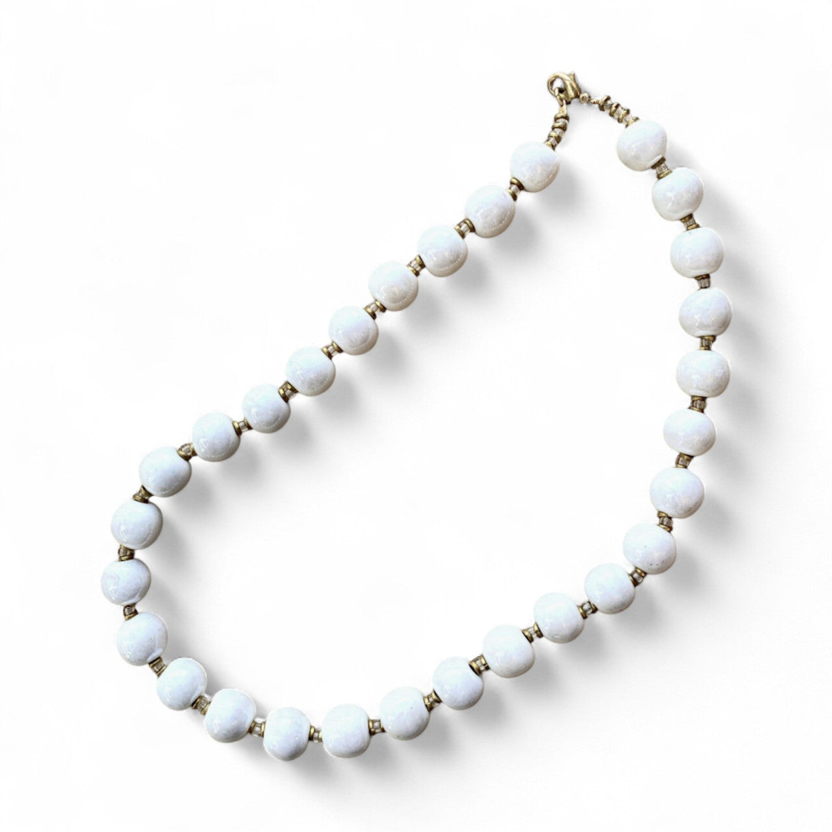 Perlekæde - Kanga - White mop