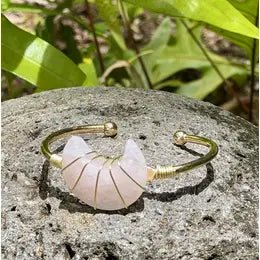 ARMBÅND PINK ROSENKVARTS