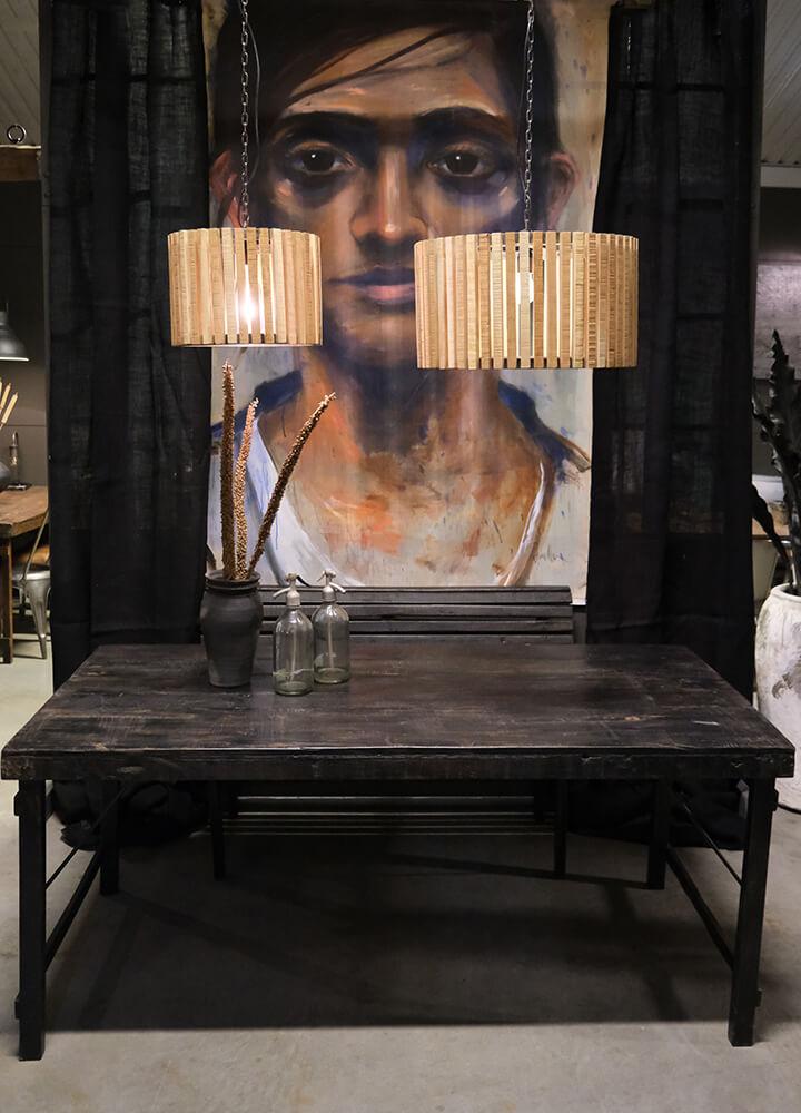 ORIGINALT TRÆBORD - SORT