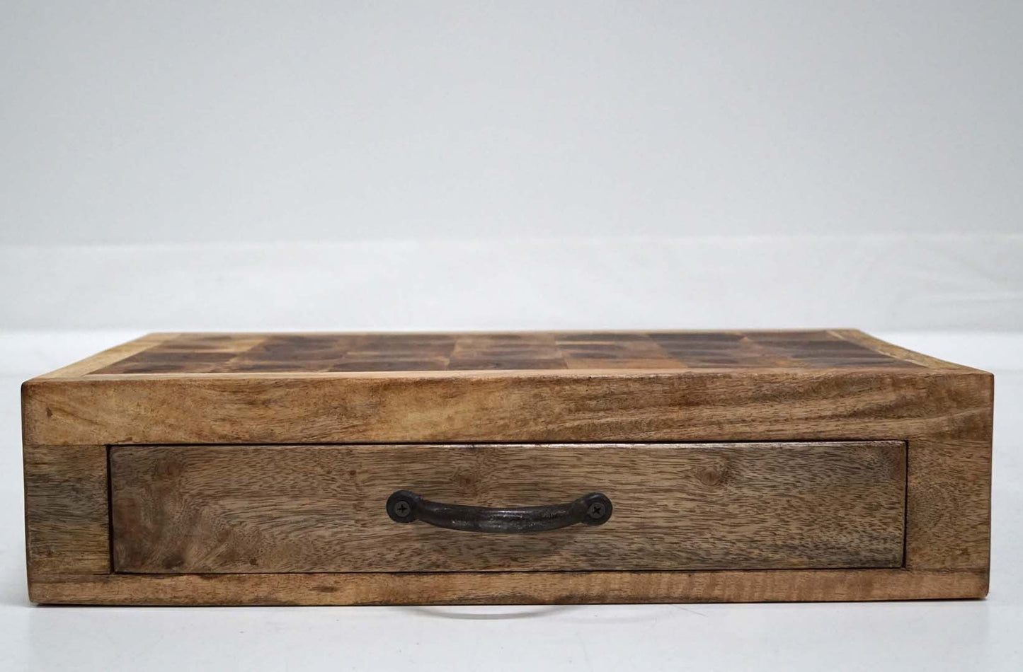 Trademark Living Food træbræt med skuffe