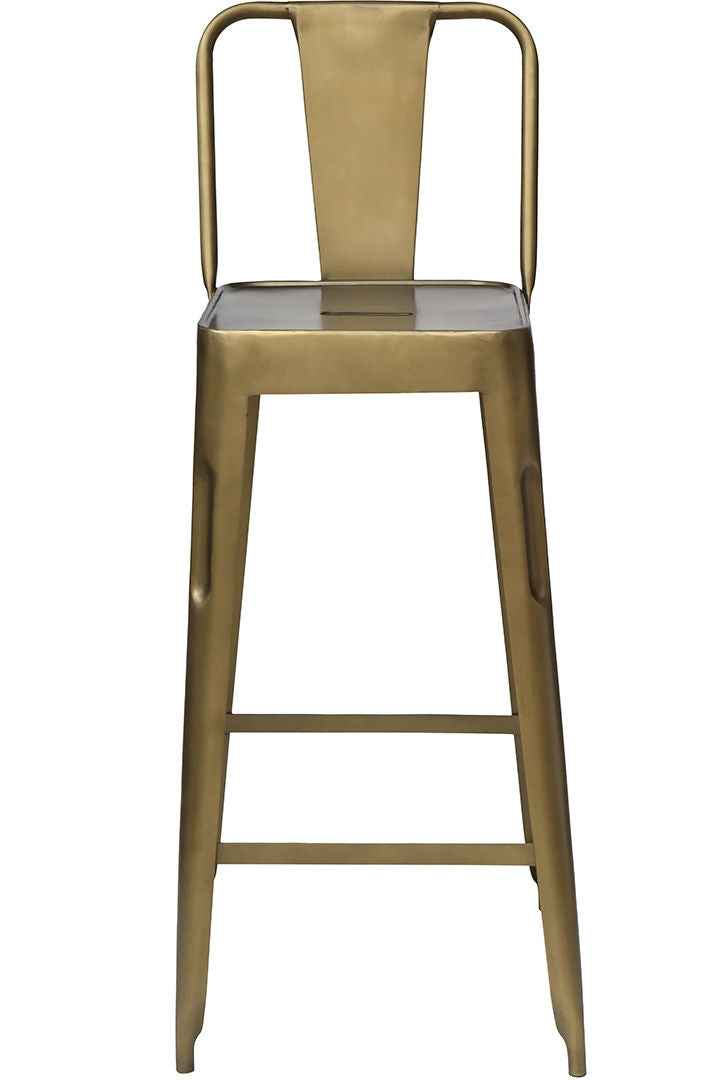 Trademark Living Copenhagen barstol - antikmessing