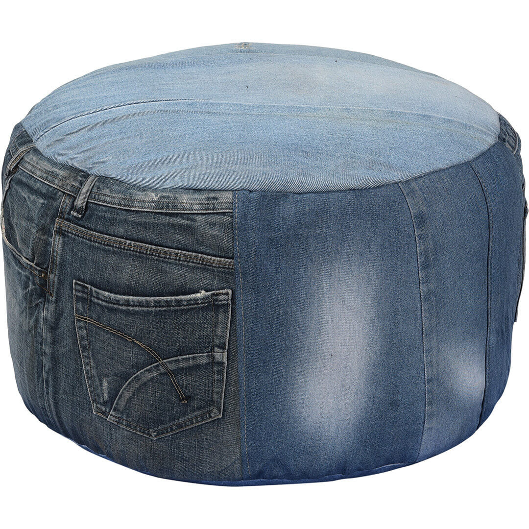 Trademark Living Denim puf - lav