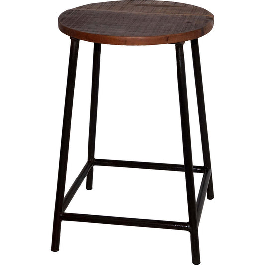 Trademark Living Leo skammel med sæde i genbrugstræ