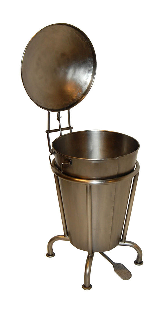 Trademark Living Klapp pedalspand shiny - L