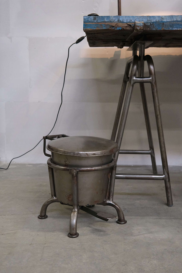 Trademark Living Klapp pedalspand jern - S