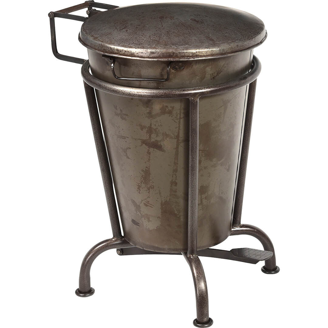 Trademark Living Klapp pedalspand jern - L