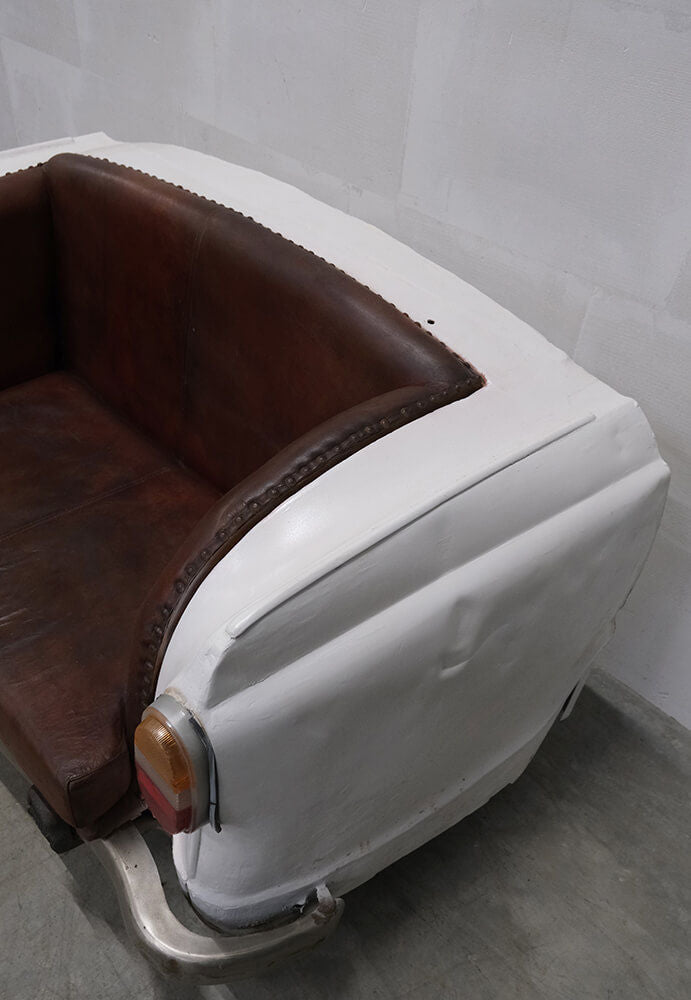 Trademark Living Sjov sofa af gammel bilbagende