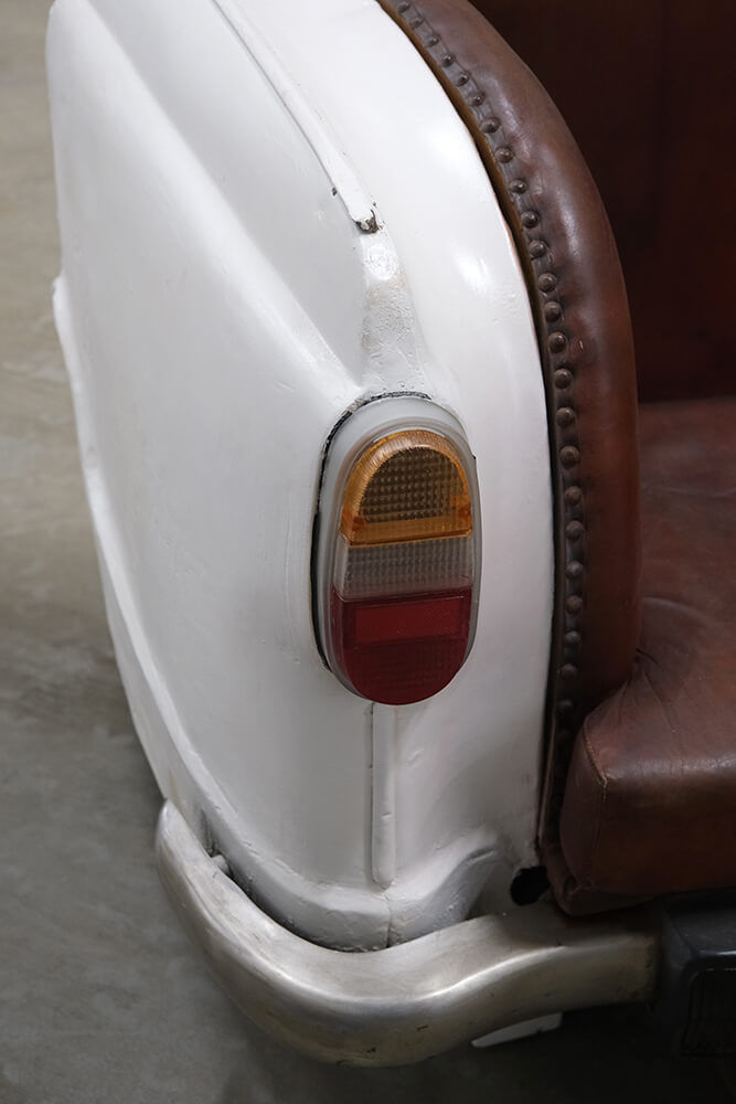 Trademark Living Sjov sofa af gammel bilbagende
