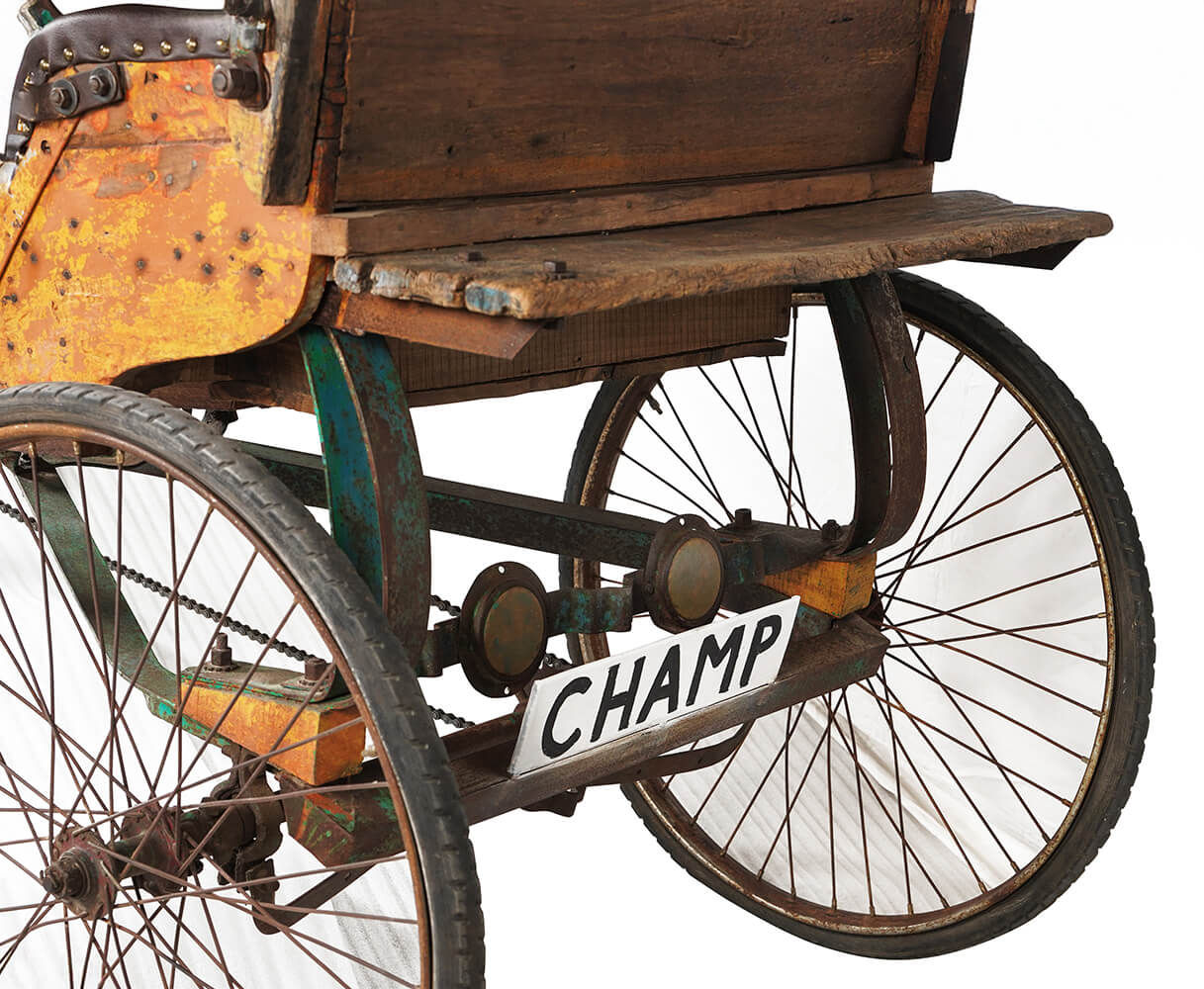 Trademark Living Gammel rickshaw