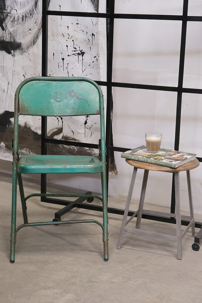 Trademark Living Gram grøn klapstol