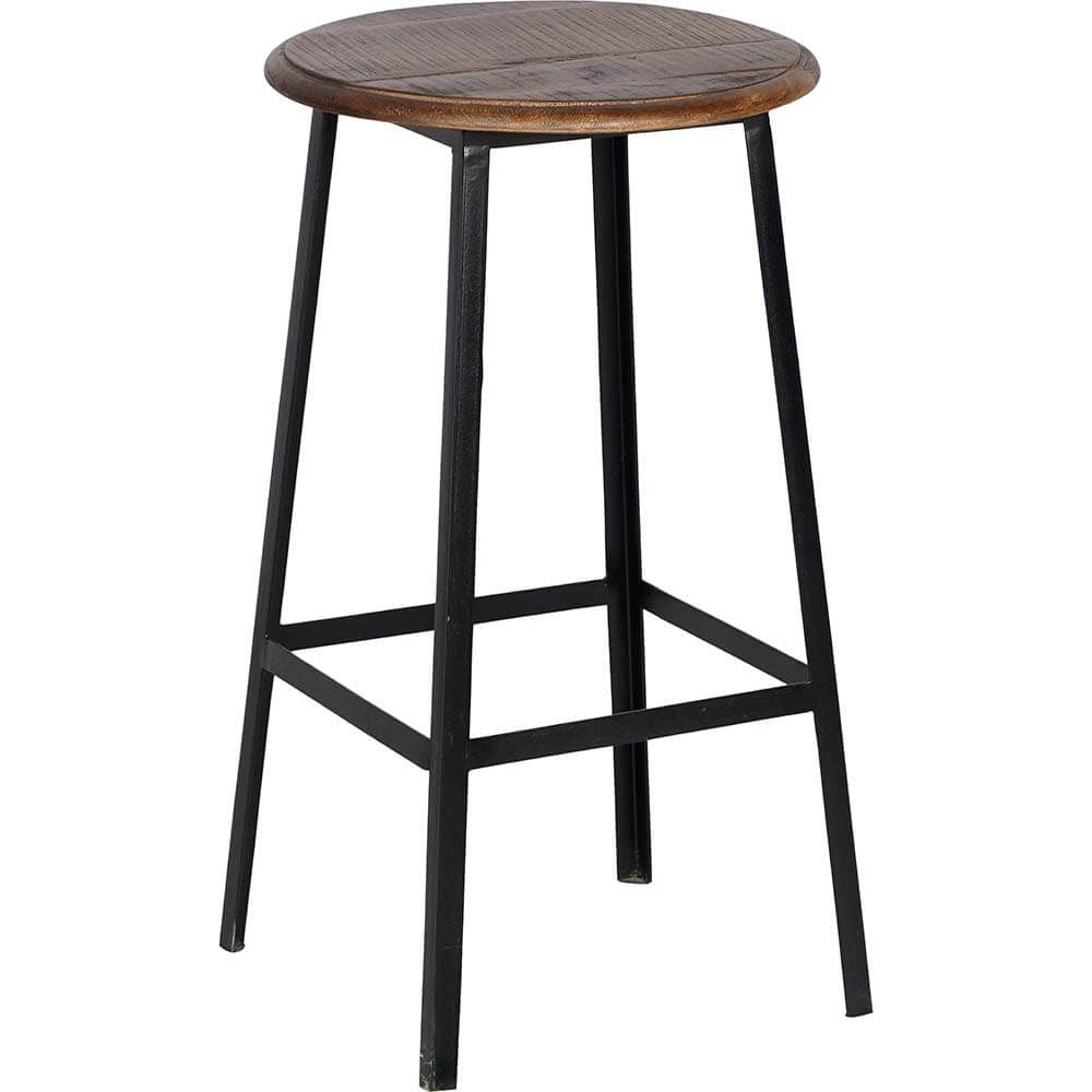 Trademark Living Holly høj skammel - sort