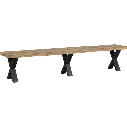 Trademark Living Ross bænk i træ - L
