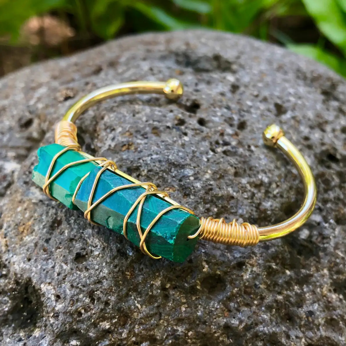 Malakit armbånd
