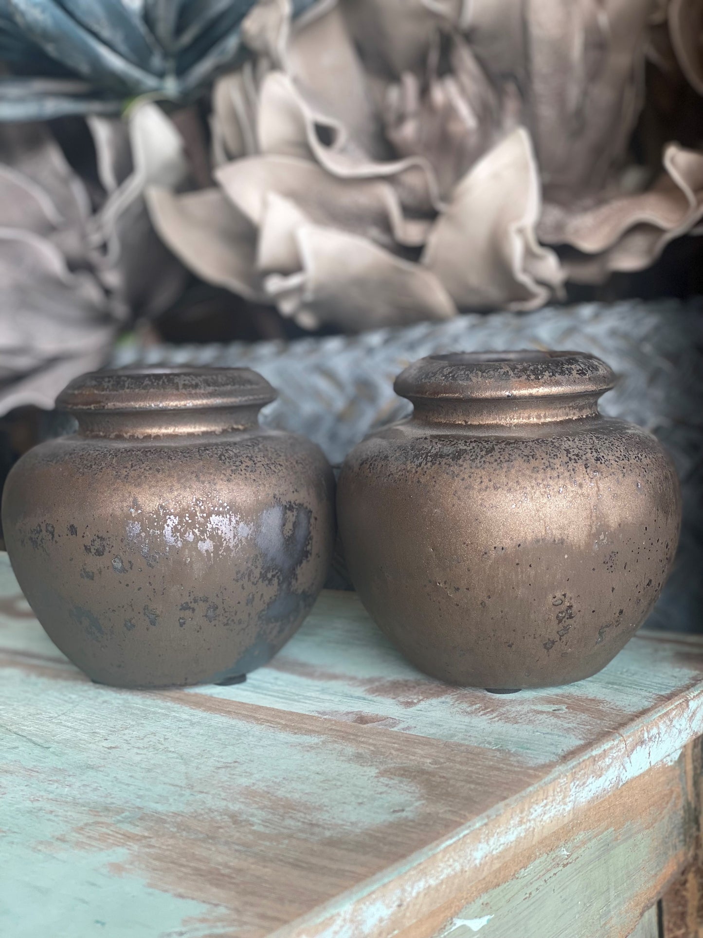 VASE, MINI BRONZE