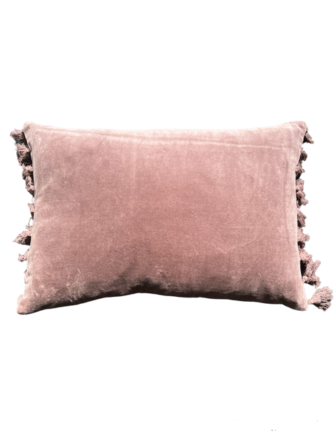 VELVET CUSHION TASSEL