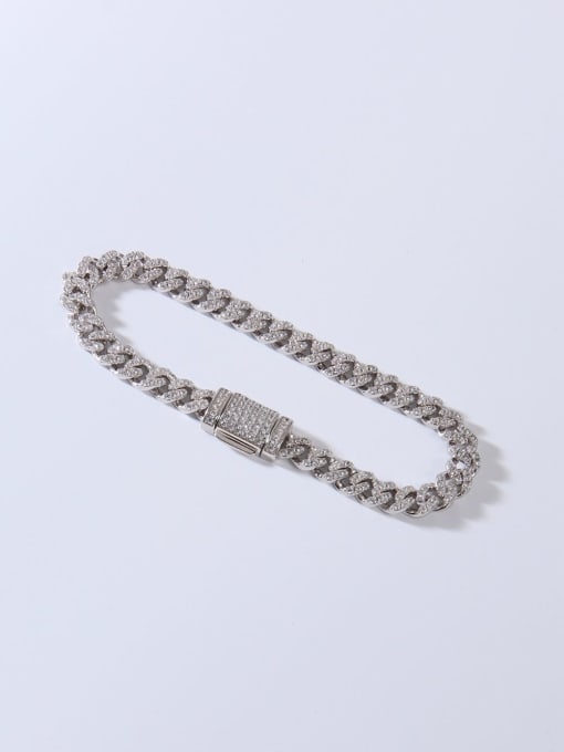 PANFAN ARMLÆNKE 925 STERLING SØLV - PLATINBELAGT