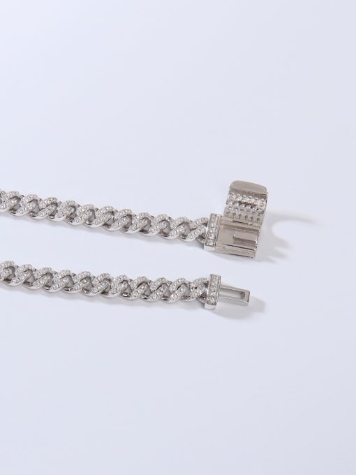 PANFAN ARMLÆNKE 925 STERLING SØLV - PLATINBELAGT