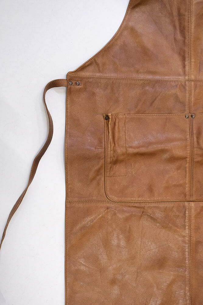 Trademark Living Nor læderforklæde - brun