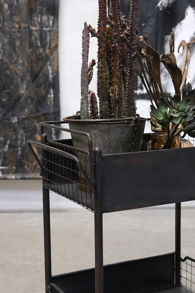 Trademark Living Gamle jernspande - sæt a tre