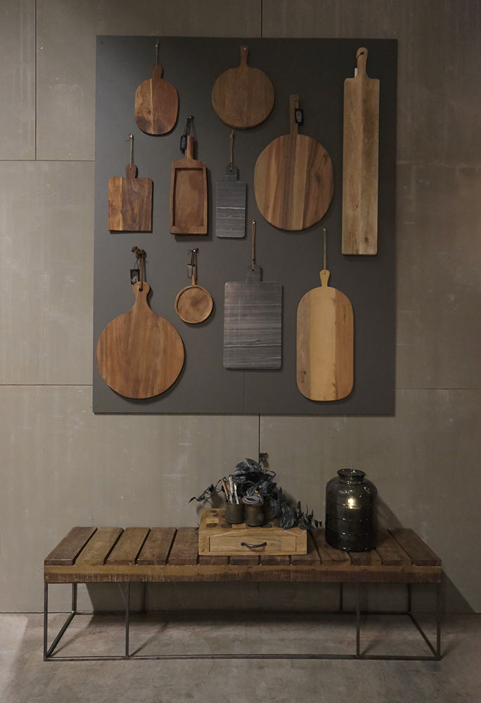 Trademark Living Food træbræt med skuffe