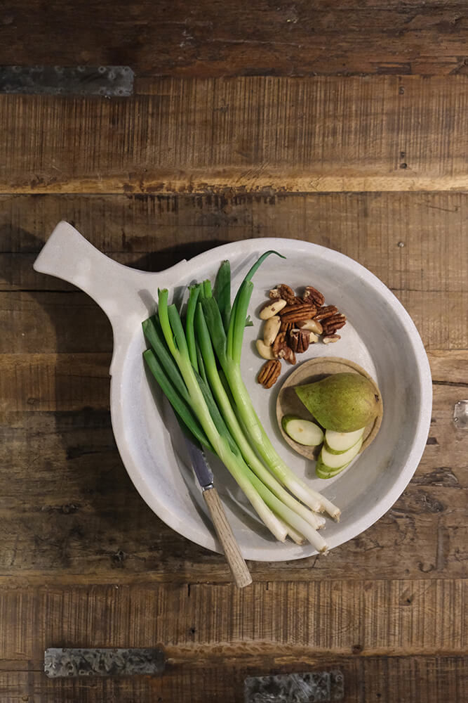 Trademark Living Ozan marmorskål med hank - L