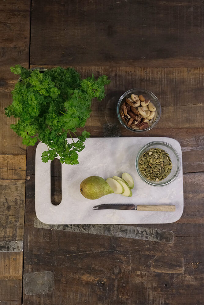 Trademark Living Louis marmor skærebræt