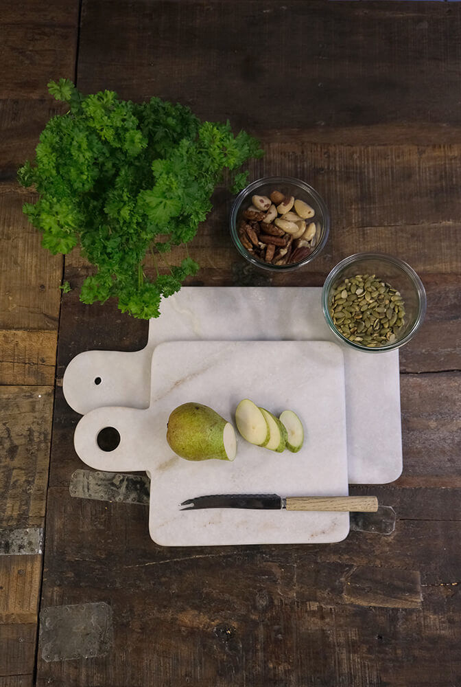 Trademark Living Jerry marmor skærebræt