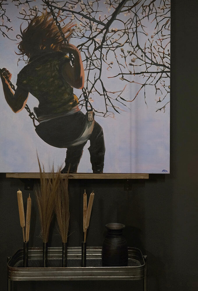 Trademark Living Line lysestage - høj