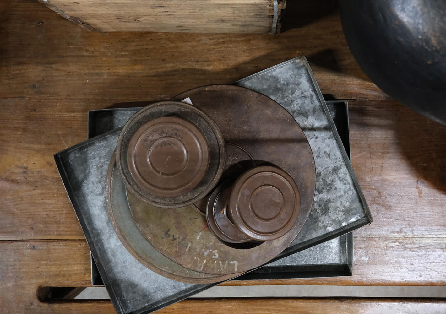 Trademark Living Vintage filmrullekasse - L