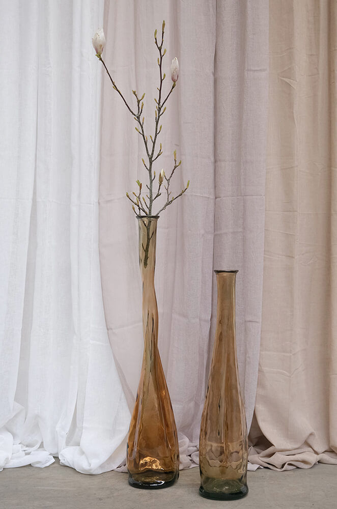 Trademark Living Paltrow gulvvase XL - røgfarvet