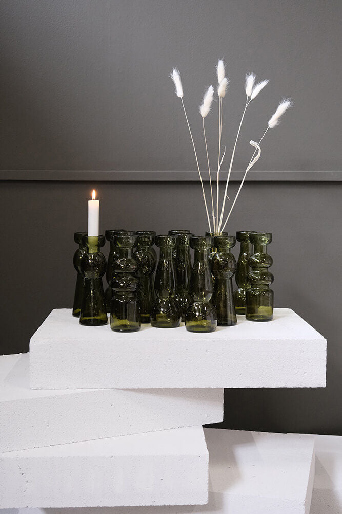 Trademark Living Liu vase - olivengrøn