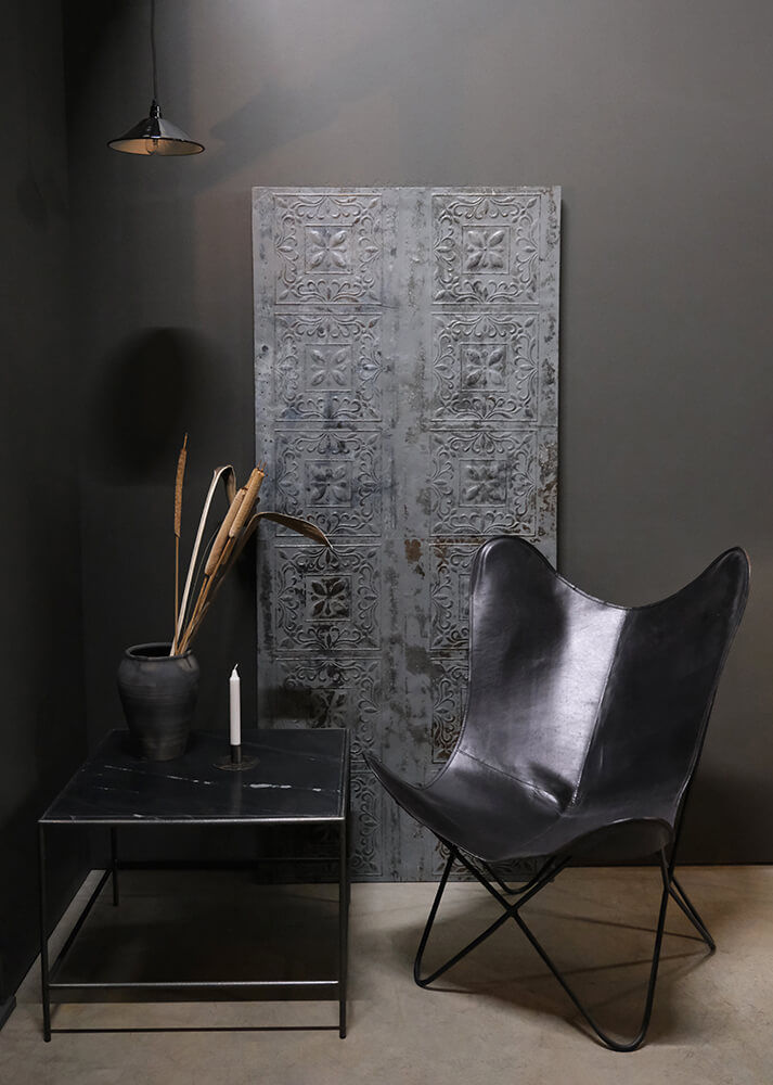 Trademark Living Jamie sofabord med sort marmor