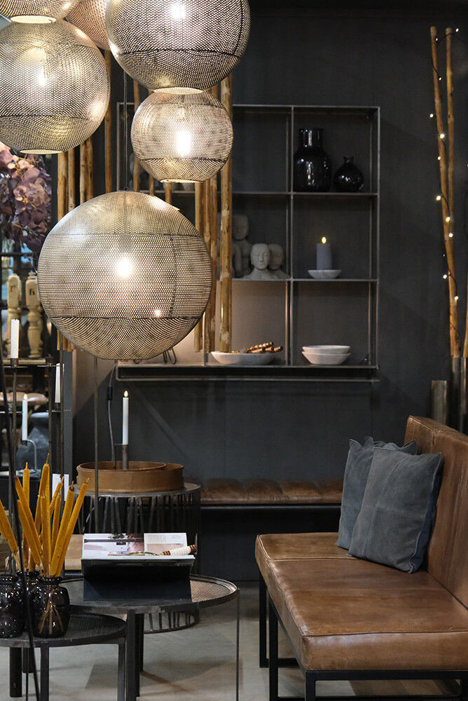 Trademark Living Washington vægreol med ni rum