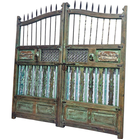 Trademark Living Dekorativ gammel træport