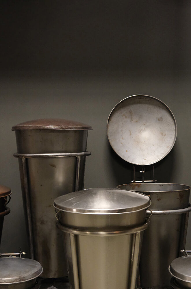 Trademark Living Klapp pedalspand shiny - L