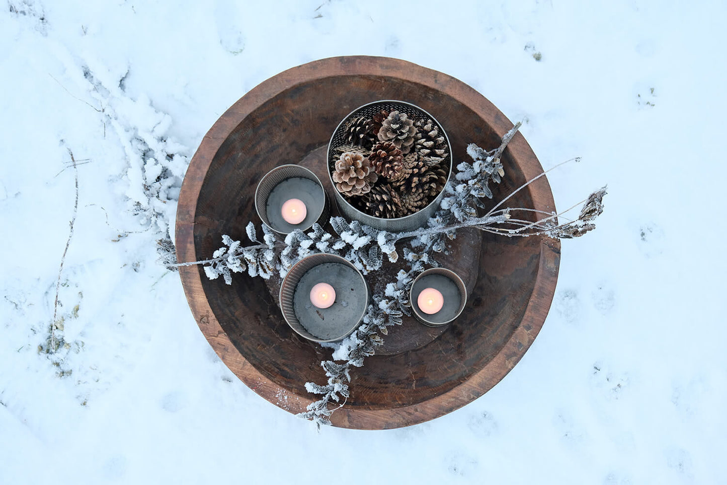 Trademark Living Mag hurricane lysestager - Sæt af 2